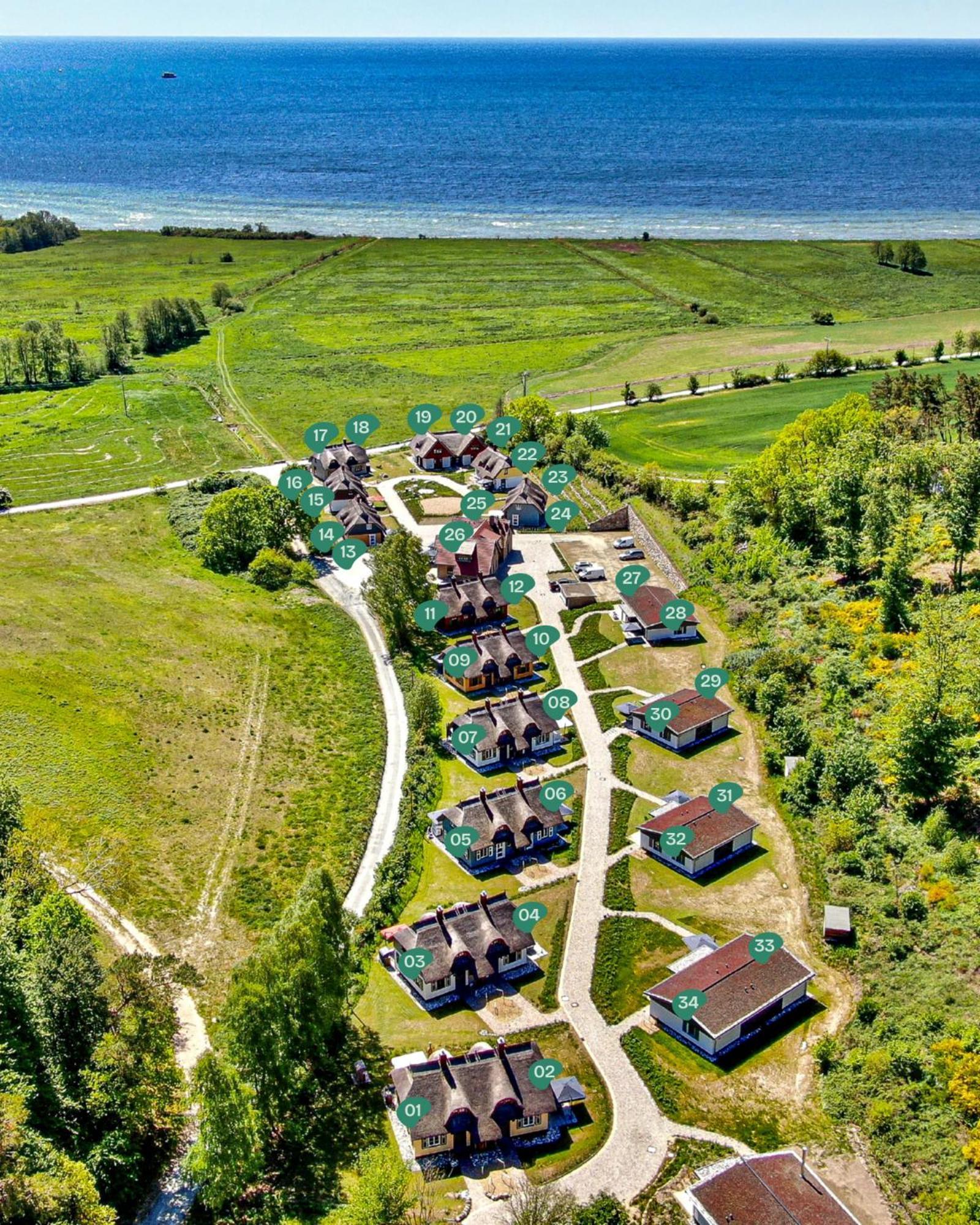 Ferienhaus Strandleben 09 Feriendorf Klein Stresow Ruegen By Ruyastay Putbus Bagian luar foto